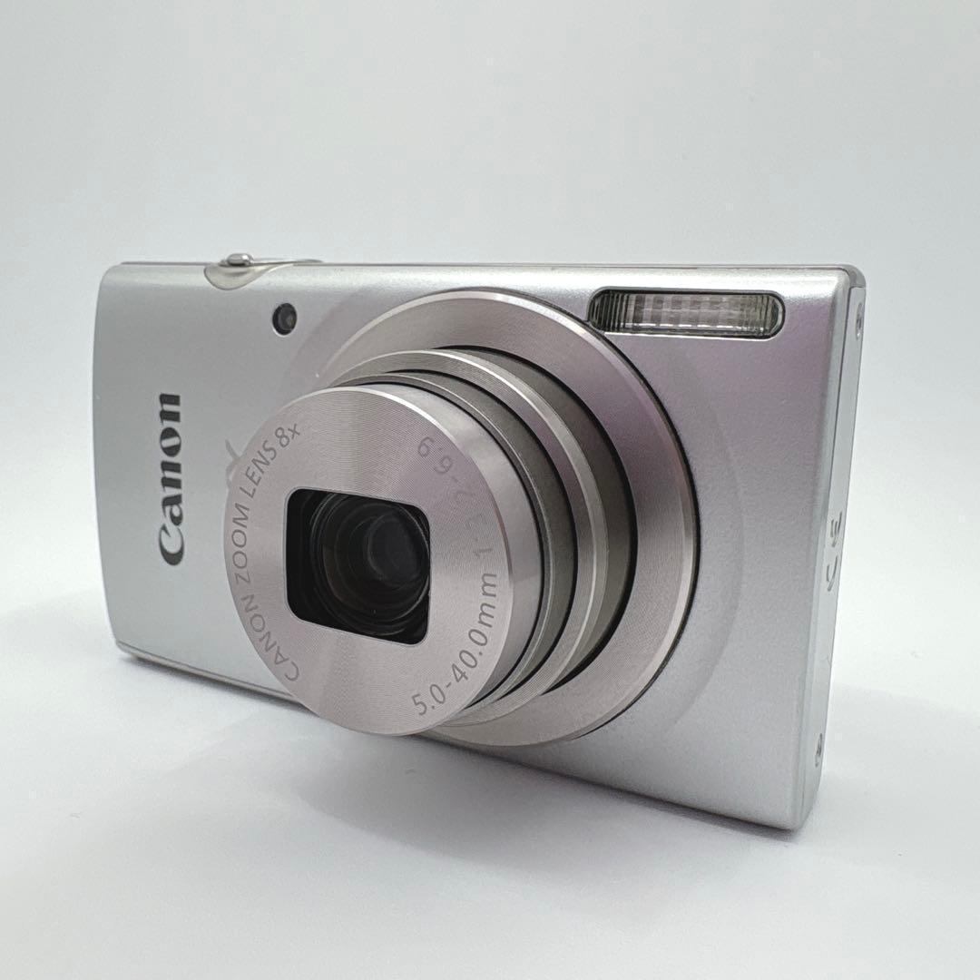 極美品 Canon IXY 200 コンデジ コンパクトデジタルカメラ シルバー