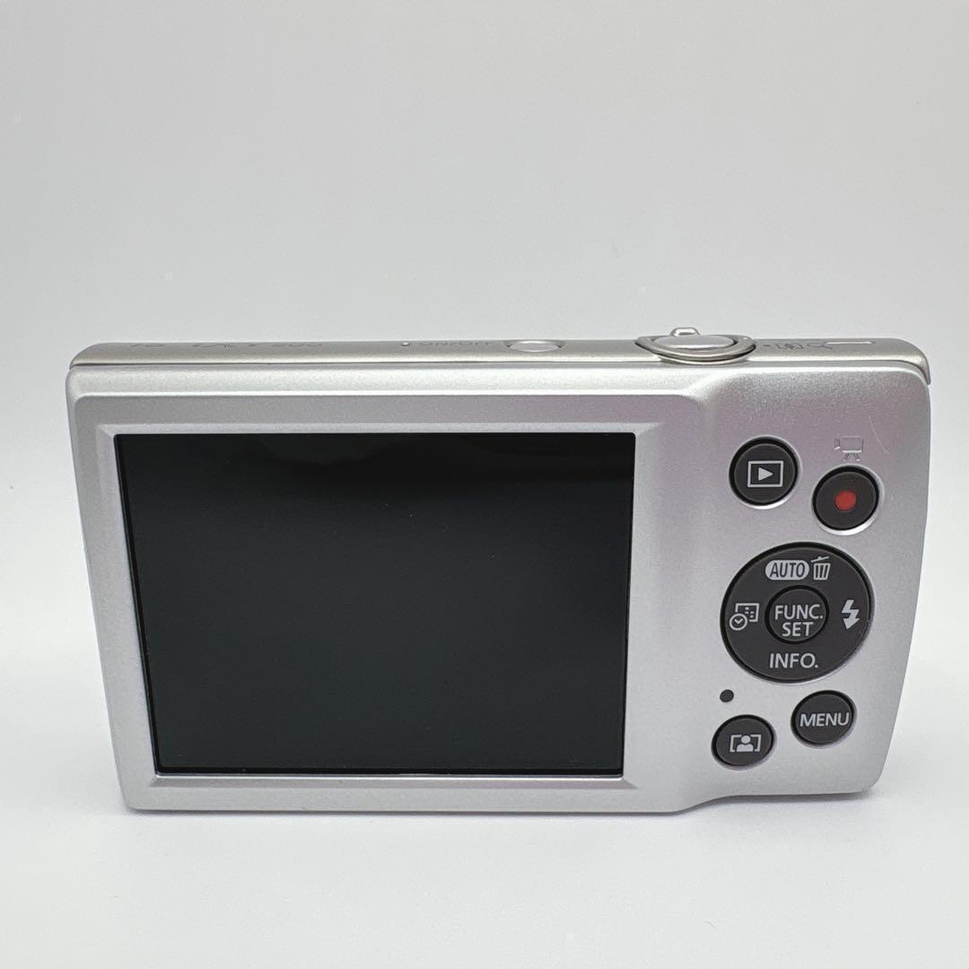 極美品 Canon IXY 200 コンデジ コンパクトデジタルカメラ シルバー