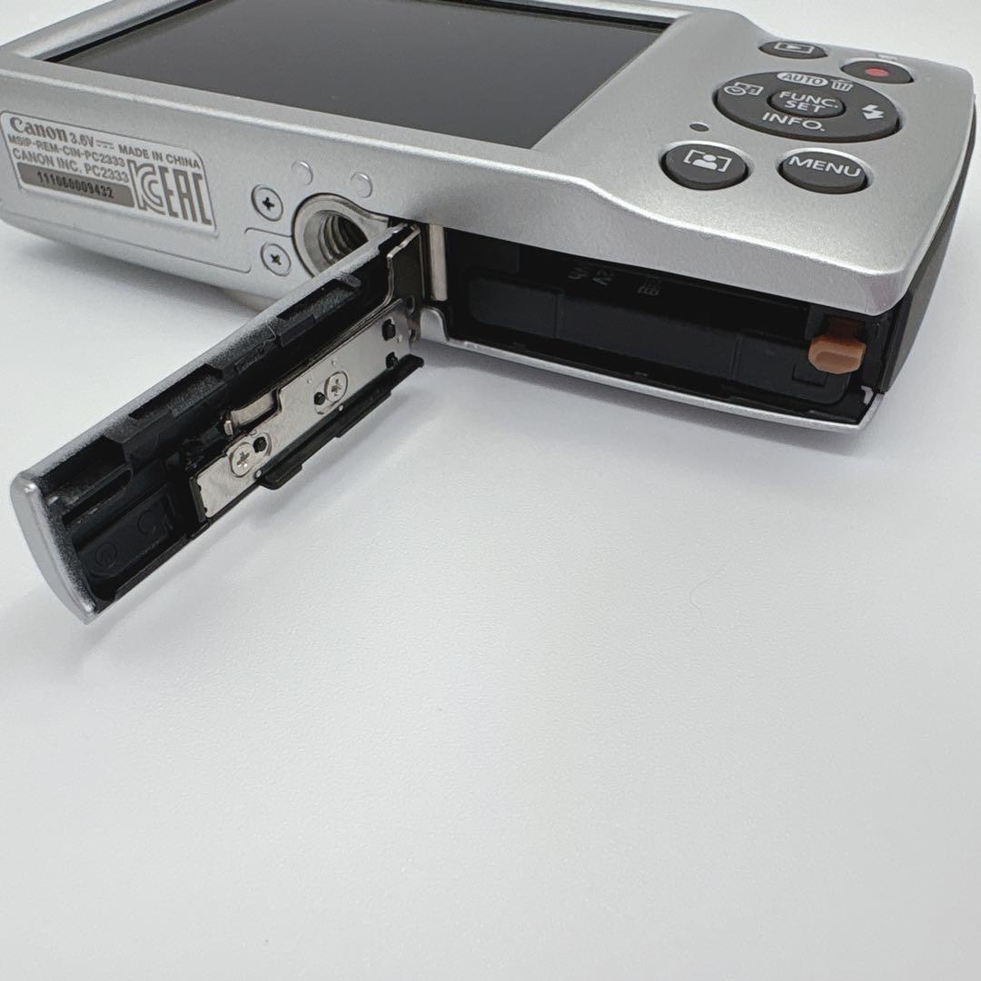 極美品 Canon IXY 200 コンデジ コンパクトデジタルカメラ シルバー