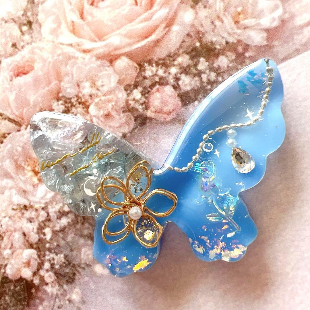 レジン ヘアゴム さざれ石 No.934