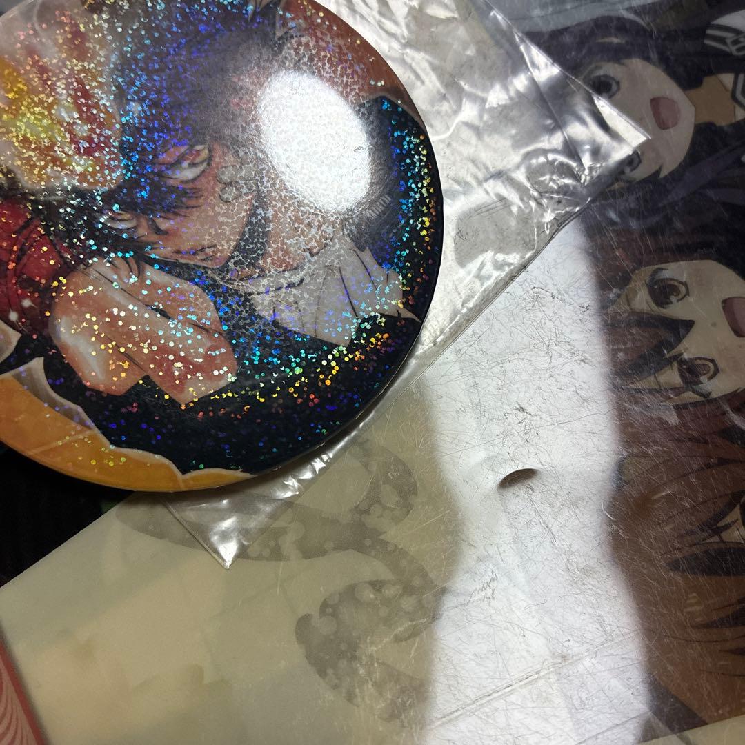 家庭教師ヒットマンREBORN 超ツナ 缶バッジ レアジャンプ展 傷 汚れあり