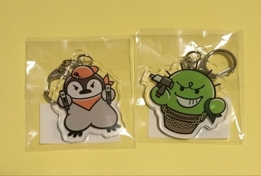 限界　リボルバー　ぐちつぼ　焼きパン　アクリル　フロッキー　マスコット　グッズ