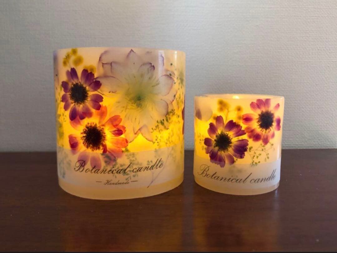 メルカリ便★ボタニカルキャンドル569 557 567