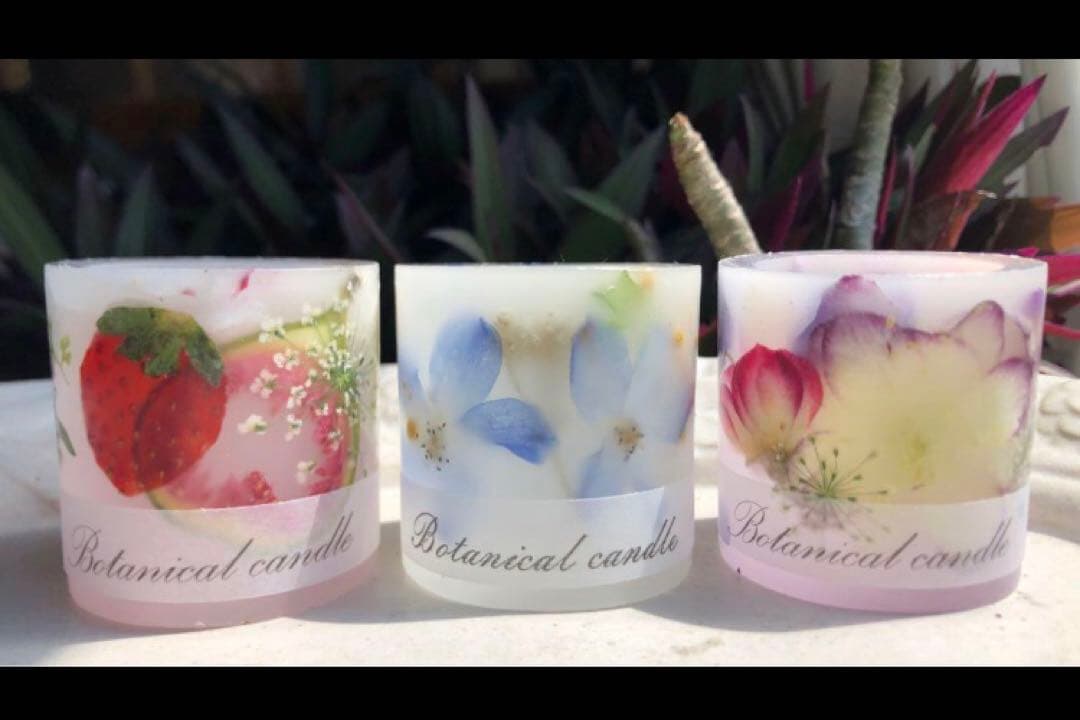 メルカリ便★ボタニカルキャンドル569 557 567