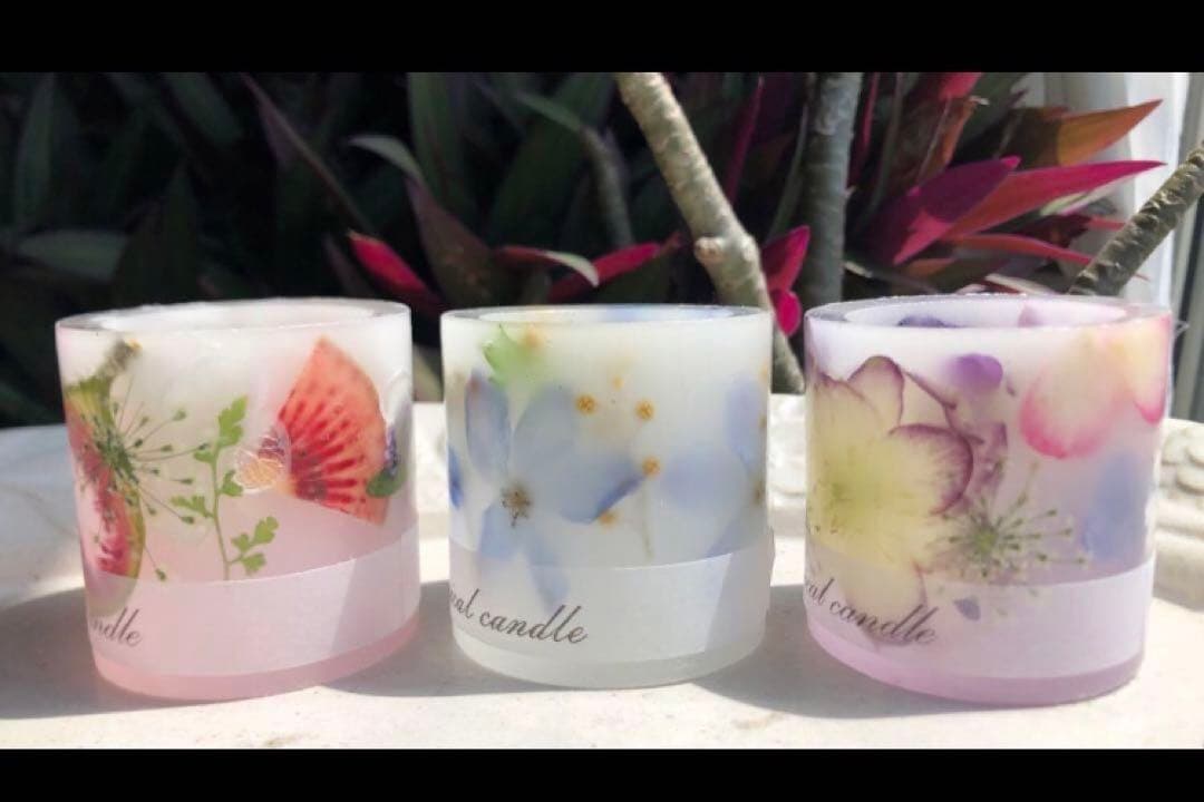 メルカリ便★ボタニカルキャンドル569 557 567