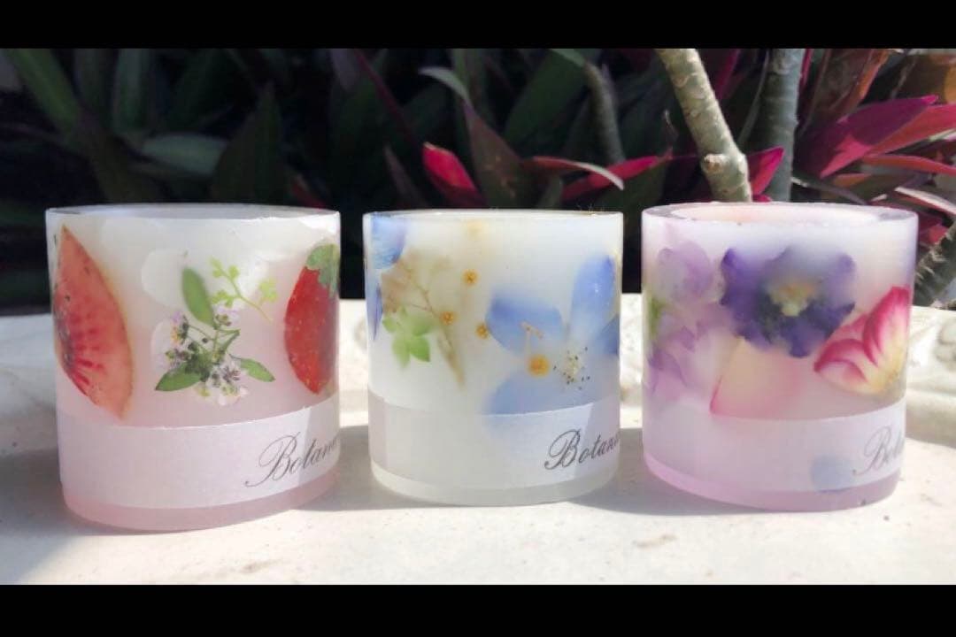 メルカリ便★ボタニカルキャンドル569 557 567