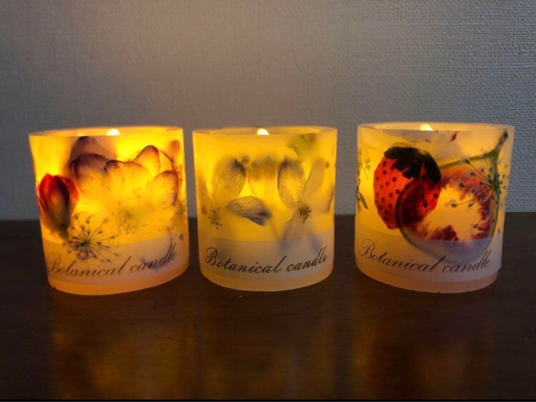 メルカリ便★ボタニカルキャンドル569 557 567
