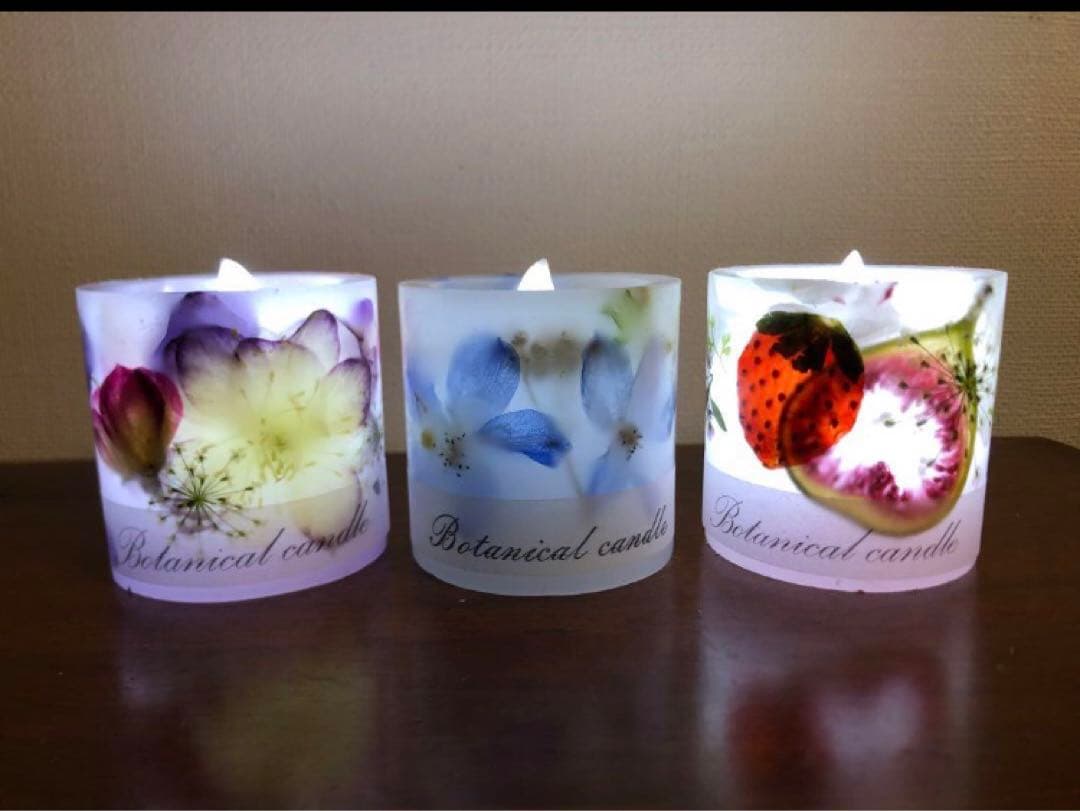 メルカリ便★ボタニカルキャンドル569 557 567
