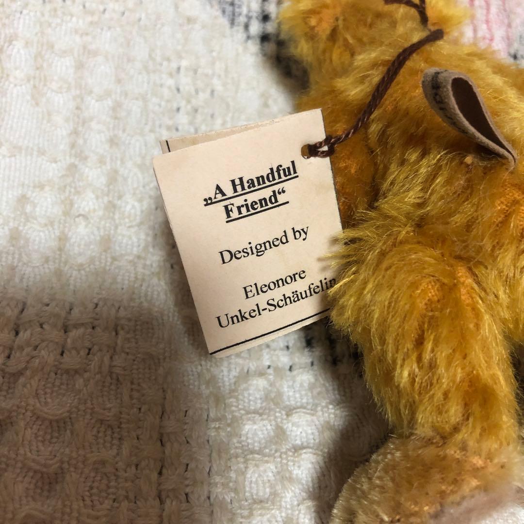 テディベア作家　A HANDFUL FRIEND テディベア　小さなテディベア