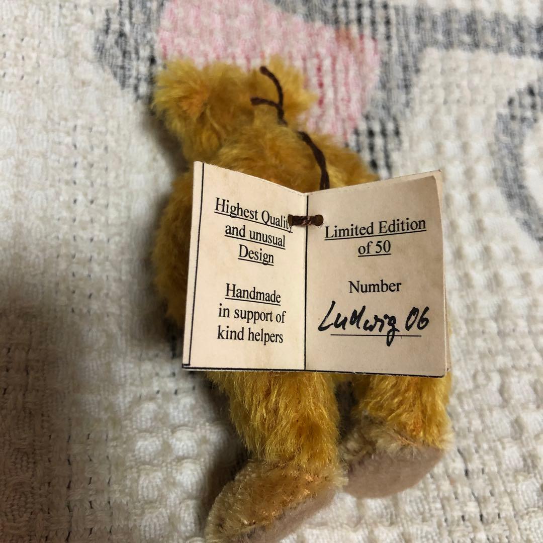 テディベア作家　A HANDFUL FRIEND テディベア　小さなテディベア
