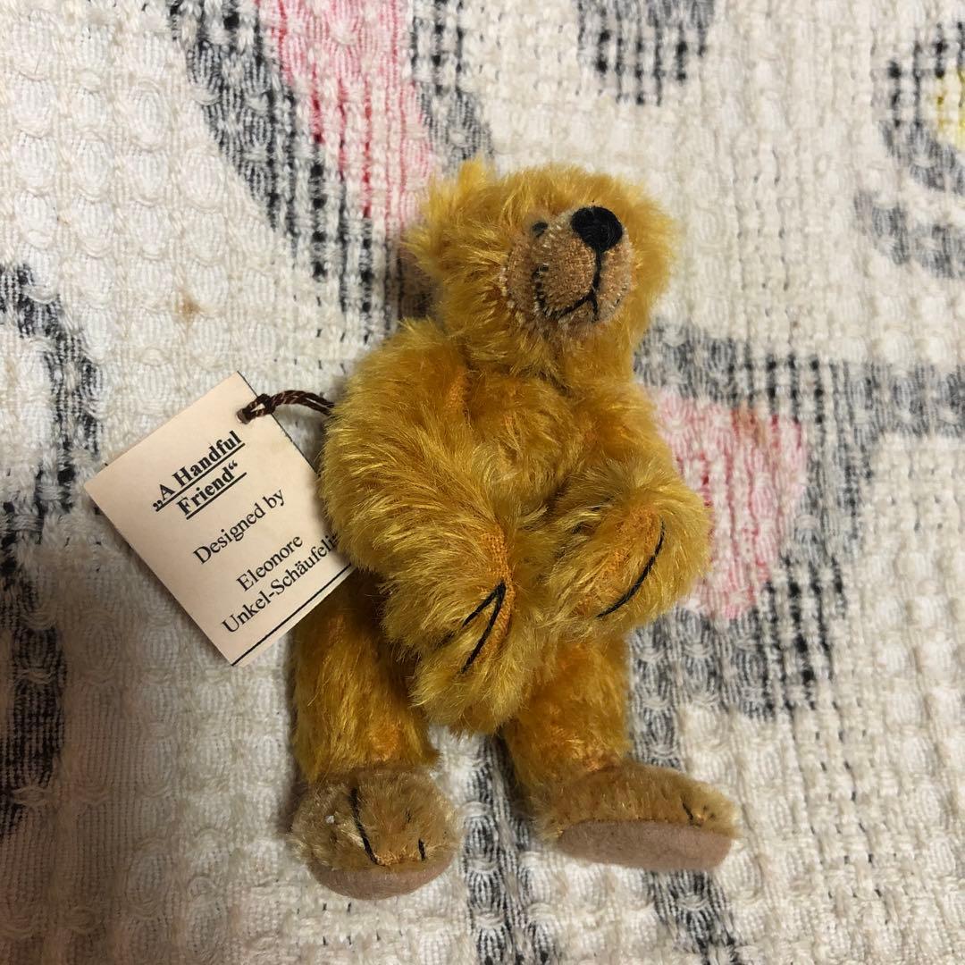 テディベア作家　A HANDFUL FRIEND テディベア　小さなテディベア