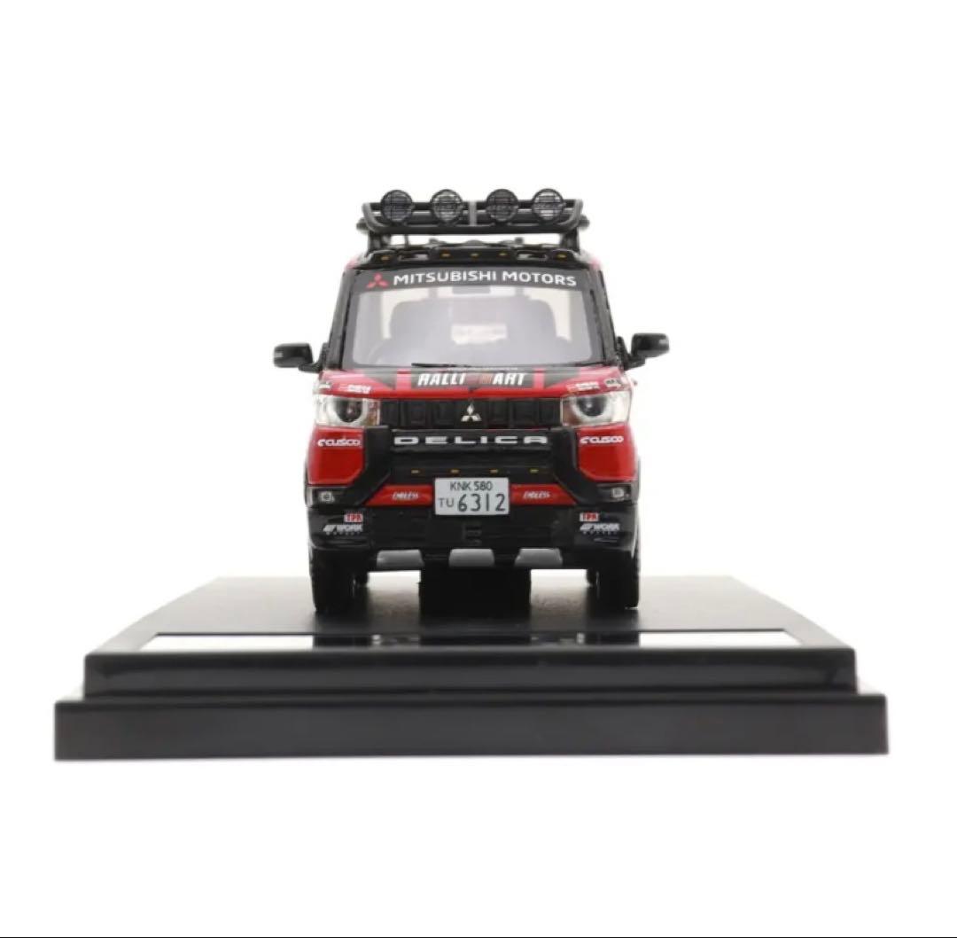 新品★デリカミニ　サポートカー 1/43モデルカー　三菱自動車