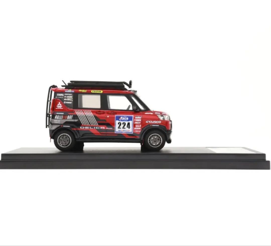 新品★デリカミニ　サポートカー 1/43モデルカー　三菱自動車