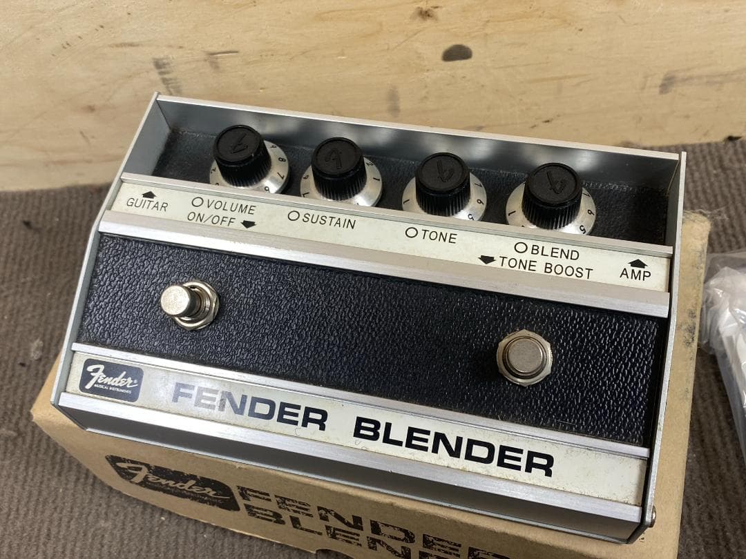 612 fender blender ファズ