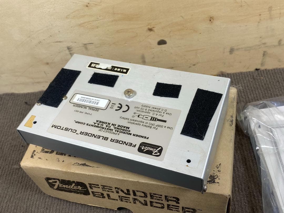 612 fender blender ファズ