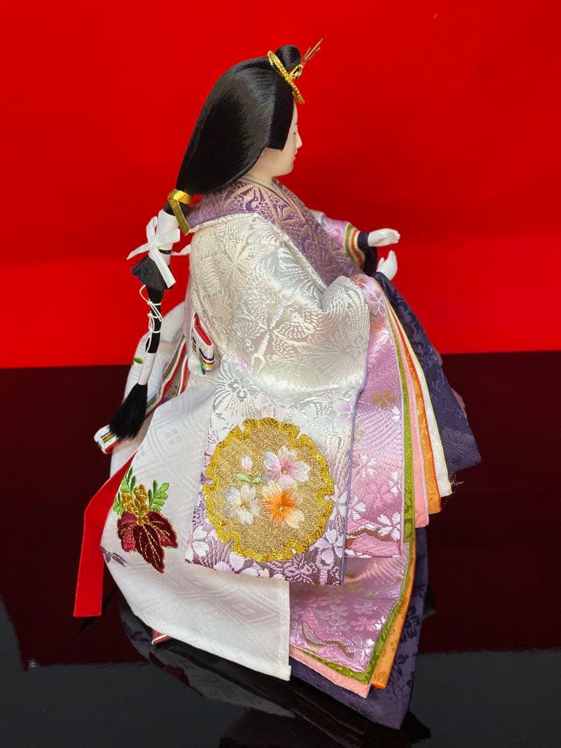 東京久月　雛人形　立親王平飾りセット・間口約６５×奥行約３５×高さ約５９㎝