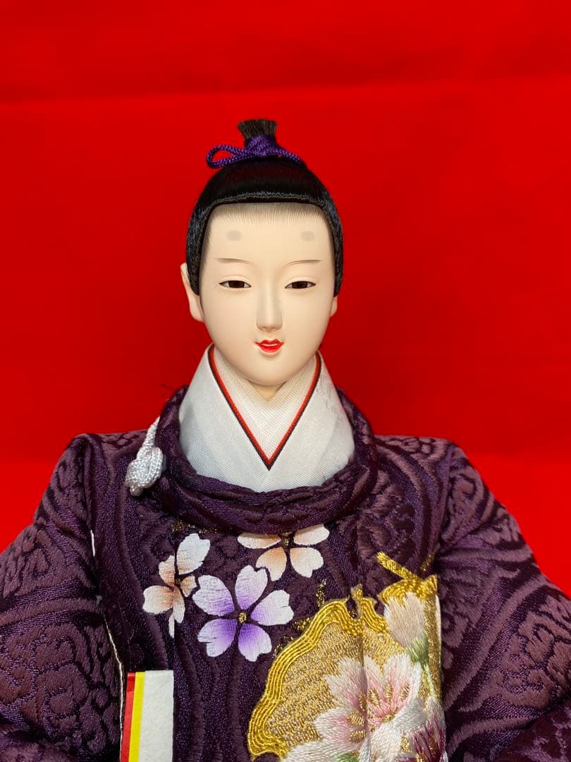 東京久月　雛人形　立親王平飾りセット・間口約６５×奥行約３５×高さ約５９㎝