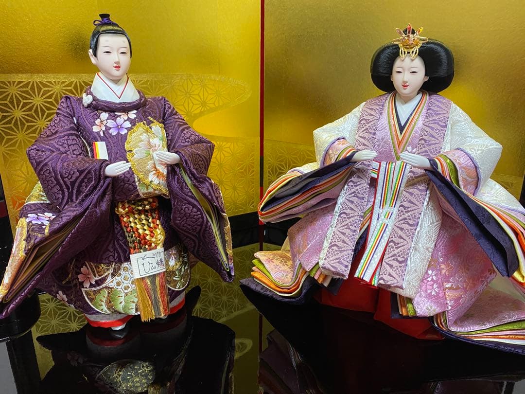 東京久月　雛人形　立親王平飾りセット・間口約６５×奥行約３５×高さ約５９㎝