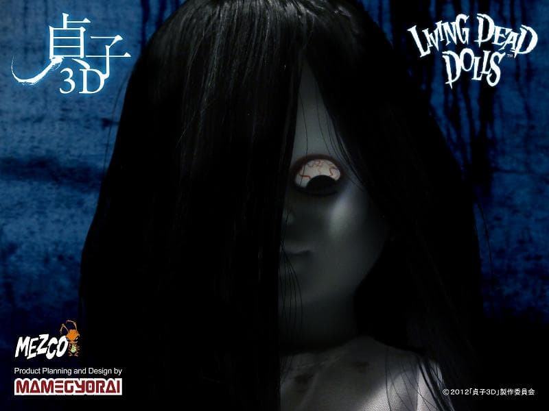 【未開封品】 リビングデッドドールズ 貞子3D 貞子 メズコ × 豆魚雷 コラボ