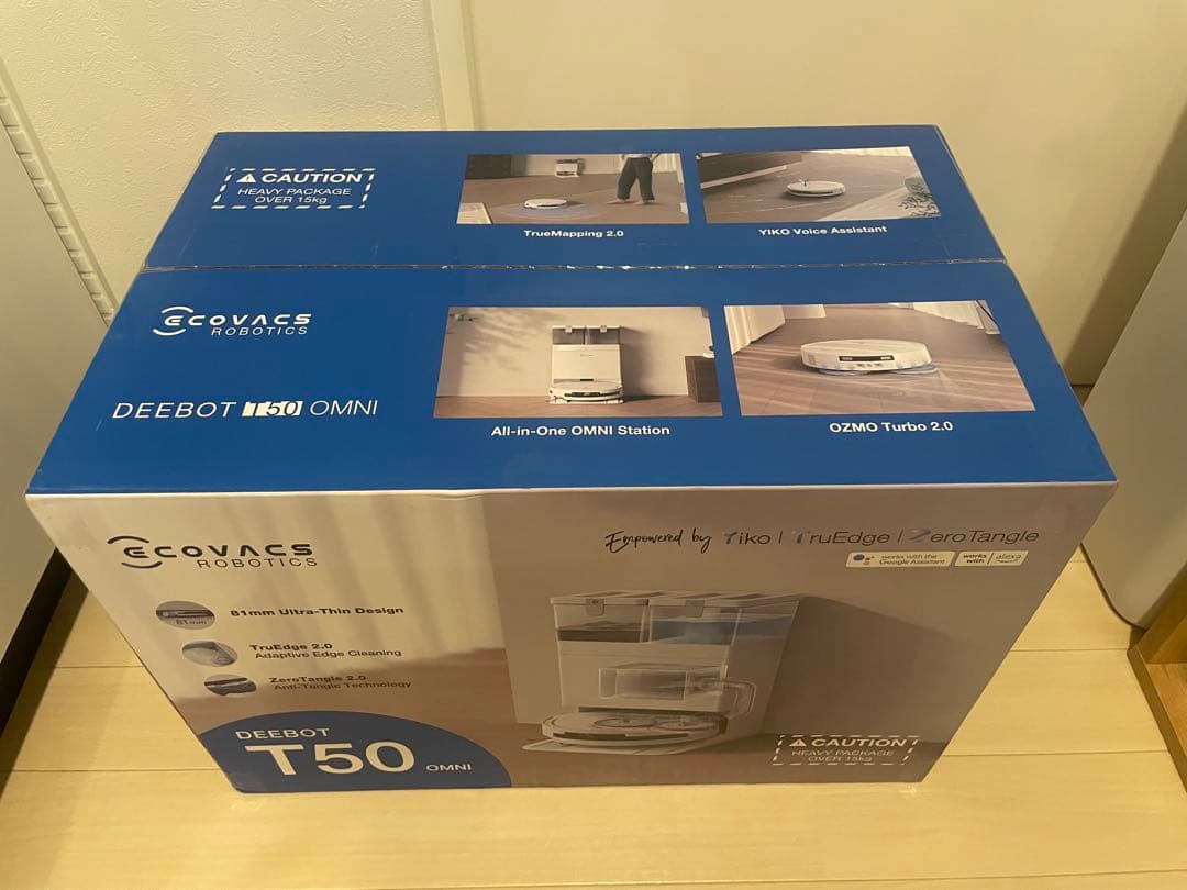 最安 新品 ECOVACS DEEBOT T50 OMNI ロボット掃除機