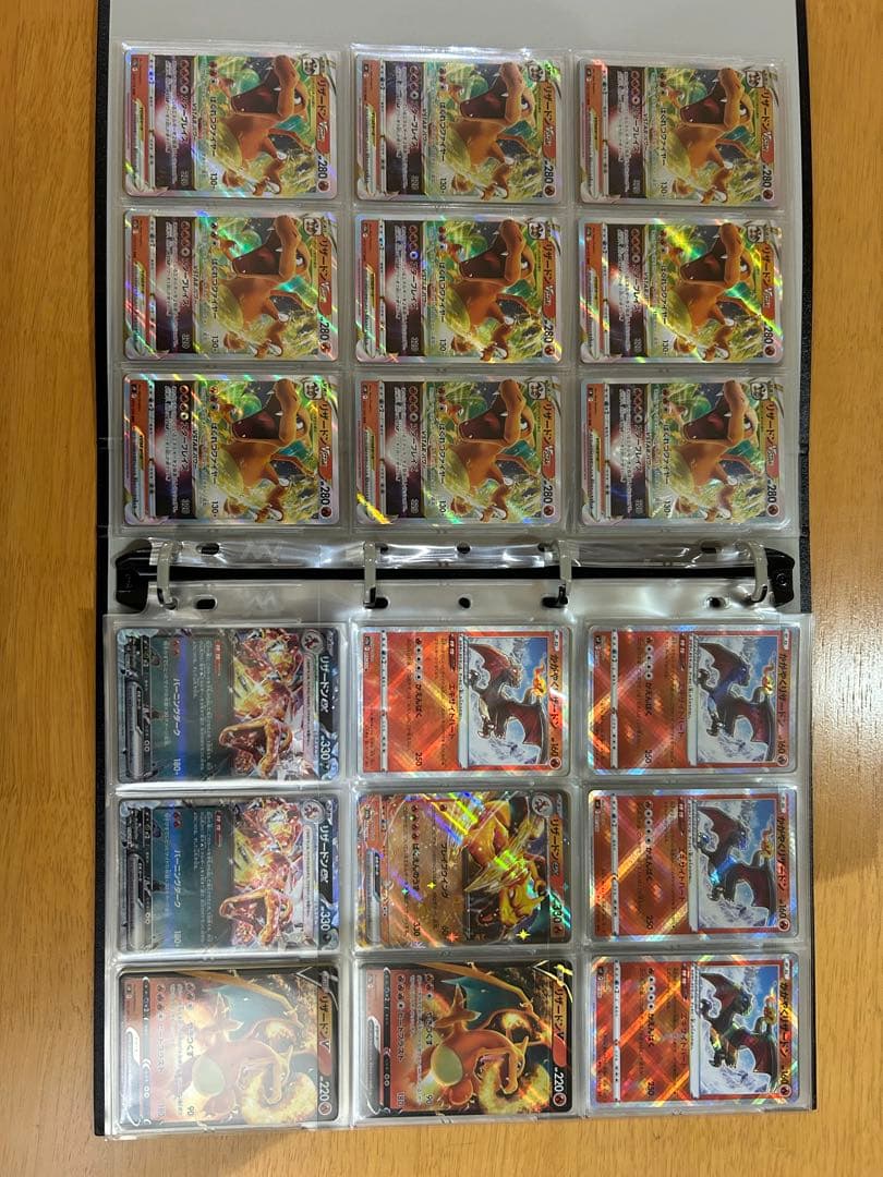 ポケモンカードセット リザードン他　御三家、プロモ引退品