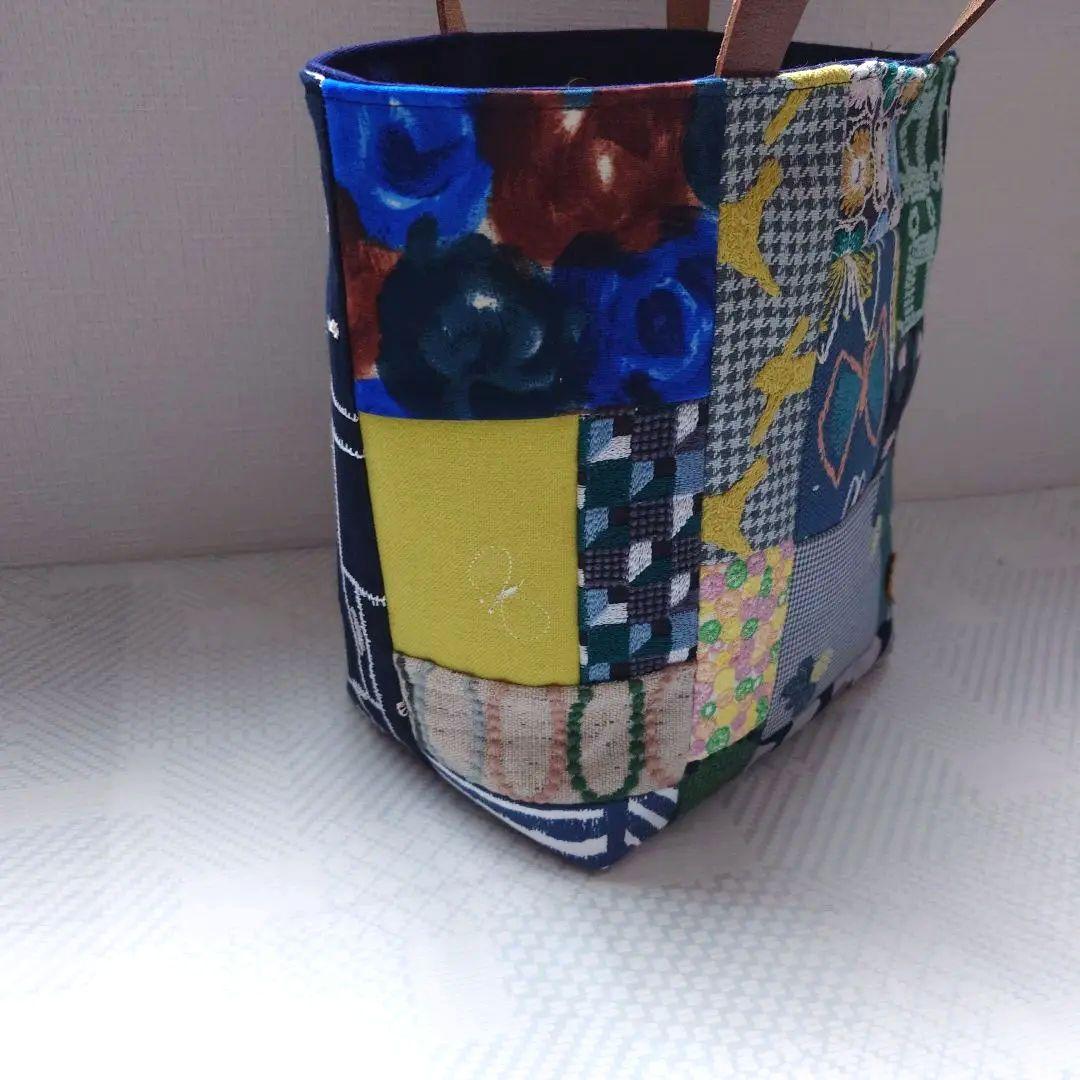 ミナペルホネン　パッチワーク　ミニトートバッグ