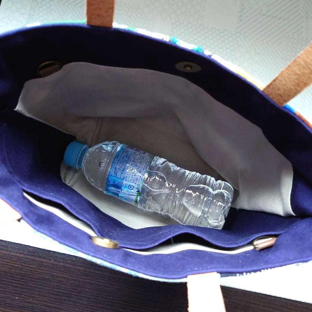 ミナペルホネン　パッチワーク　ミニトートバッグ