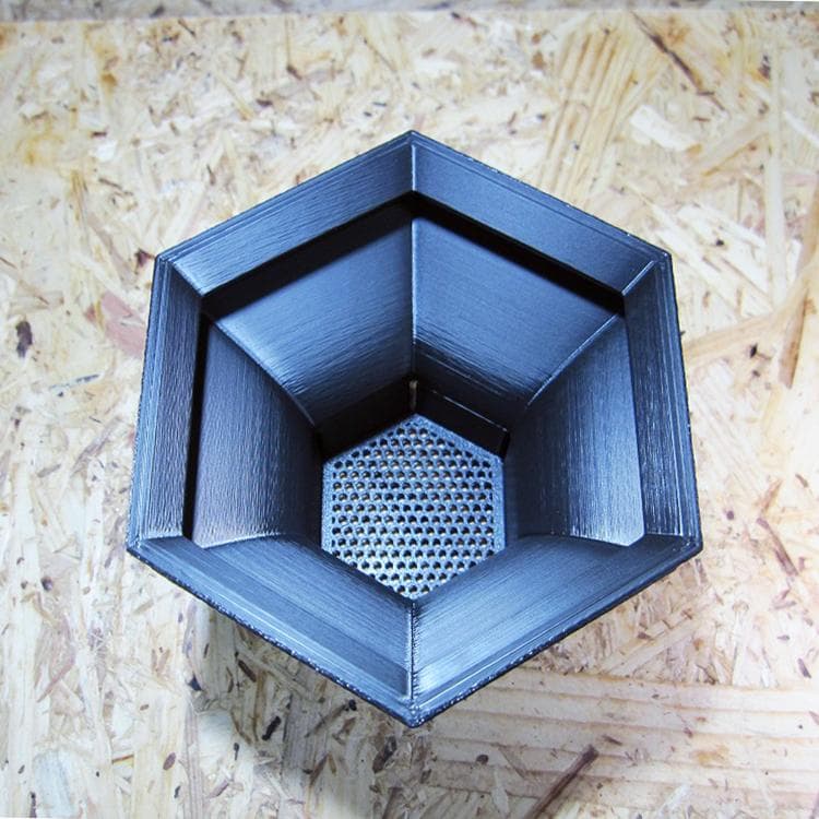 NITRO  HexaGrail Lサイズ プランター 3D鉢 アガベ