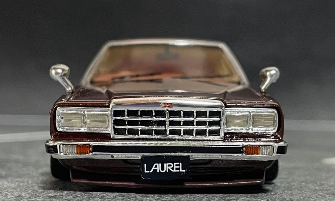 希少 1/43 キッドボックス LA-X NISSAN ローレル旧車 カスタム