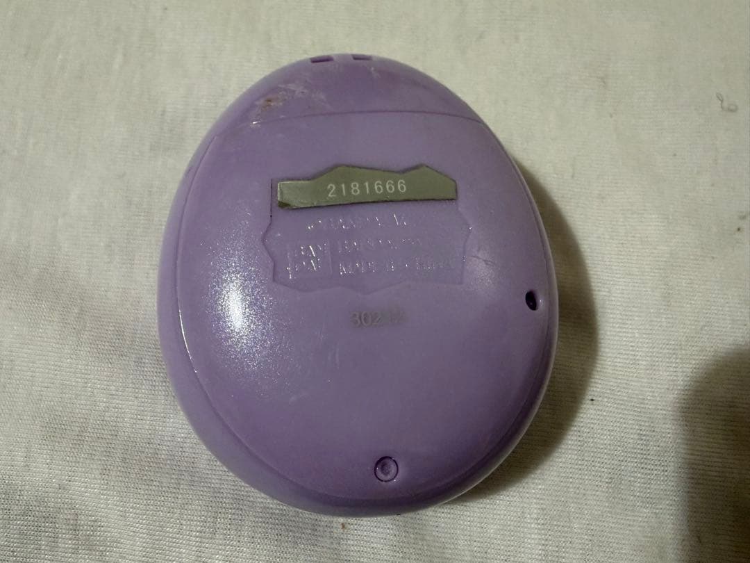 たまごっちピース　本体　パープル　動作確認済み