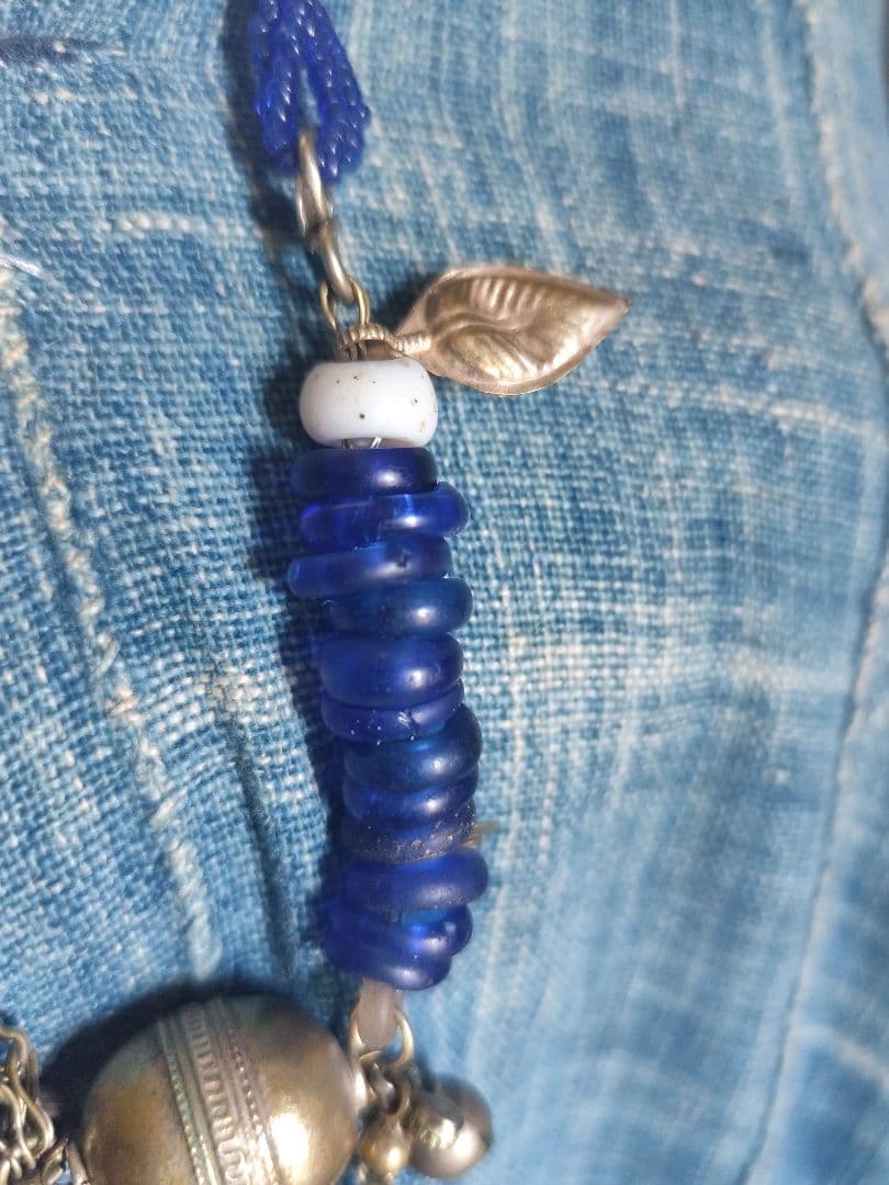 アオノ*omamori*　Kuchi じゃらじゃら Tribal ネックレス