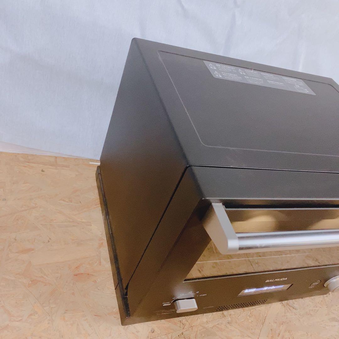 【2022年製】バルミューダ ザ・レンジ K04A-BKブラック オーブンレンジ