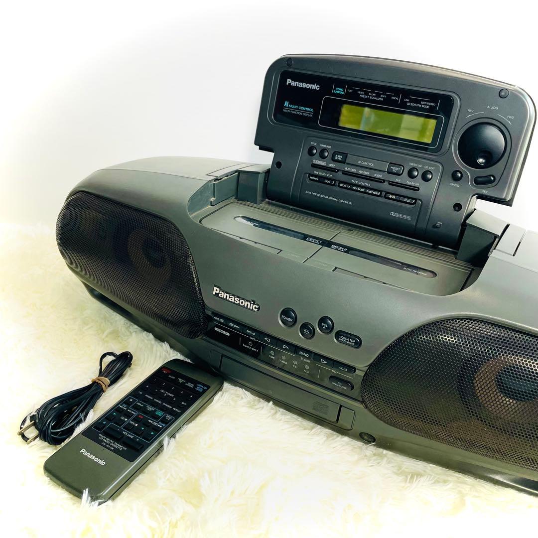 Panasonic RX-DT707 コブラトップ自動開閉良好 リモコン付