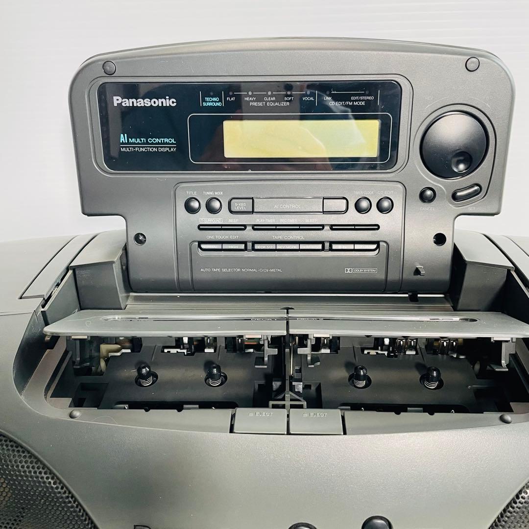 Panasonic RX-DT707 コブラトップ自動開閉良好 リモコン付
