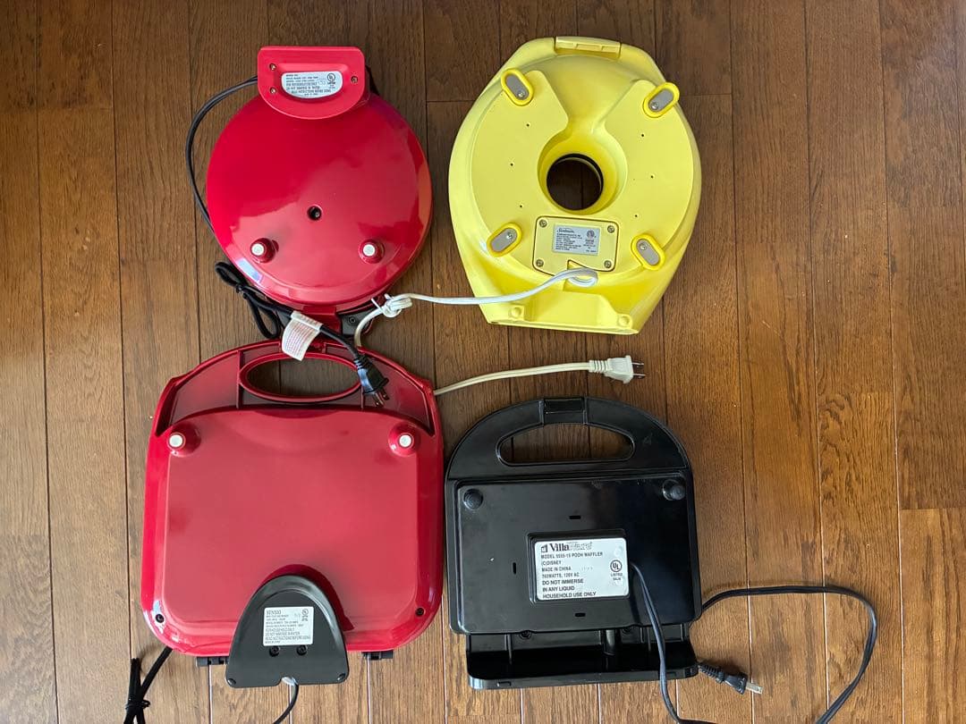 ワッフルメーカー　マフィン　ドーナツ　4つセット　プーさん