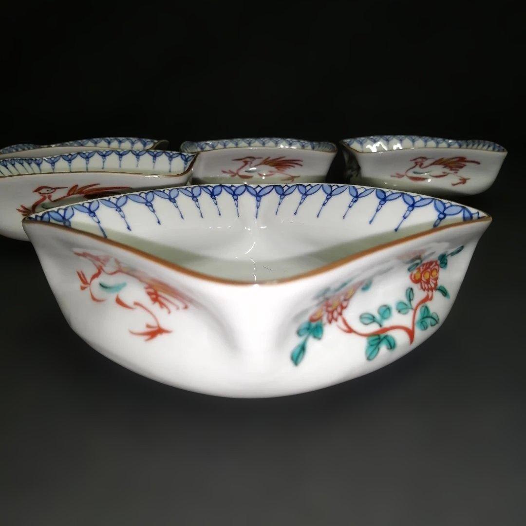 清水焼　昇峰窯　向付　中鉢　5個セット