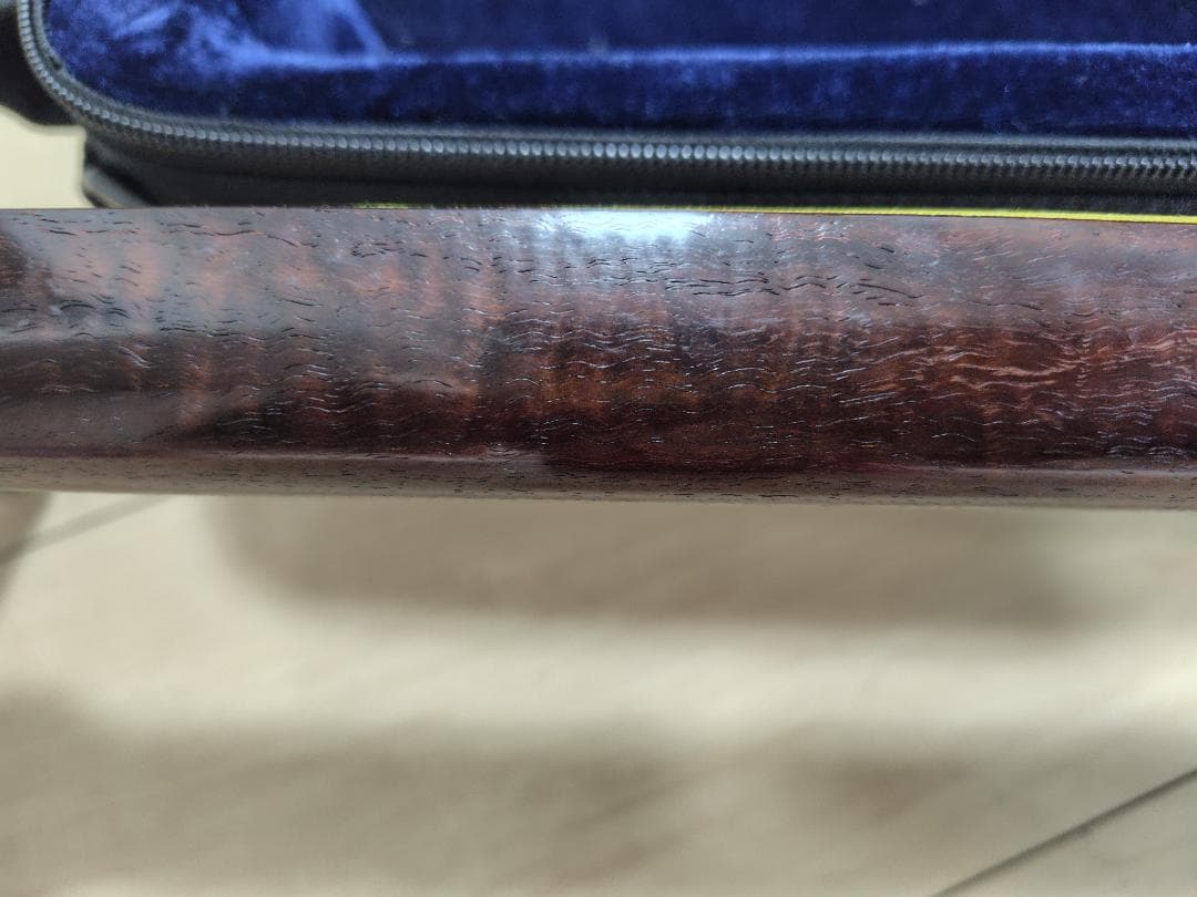 長唄金ホゾ三味線　ボックスケース　バチ　長袋