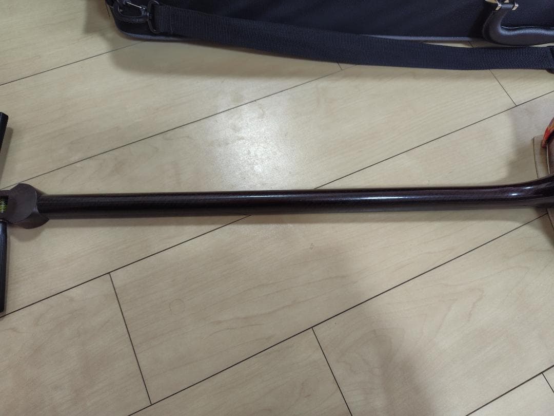 長唄金ホゾ三味線　ボックスケース　バチ　長袋