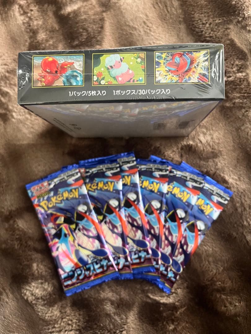 ポケモンカードゲーム ニンフィアボックス 30パック入り&バラ6パックセット