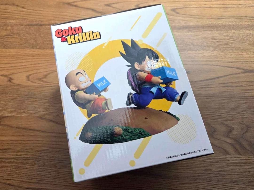 【新品未開封】一番くじ ドラゴンボール A賞孫悟空＆クリリン牛乳配達フィギュア