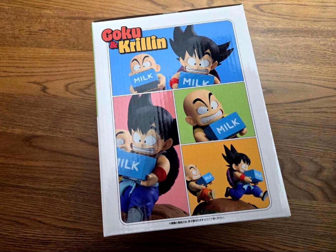 【新品未開封】一番くじ ドラゴンボール A賞孫悟空＆クリリン牛乳配達フィギュア