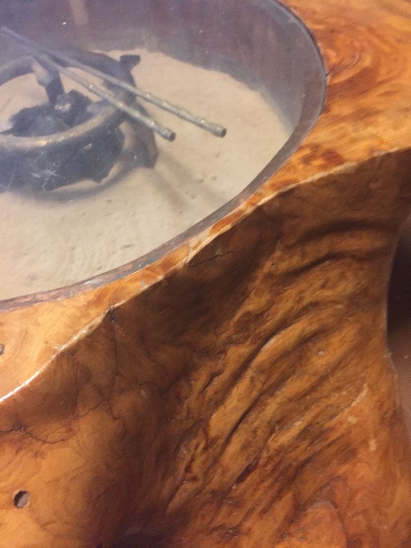 天然素材囲炉裏