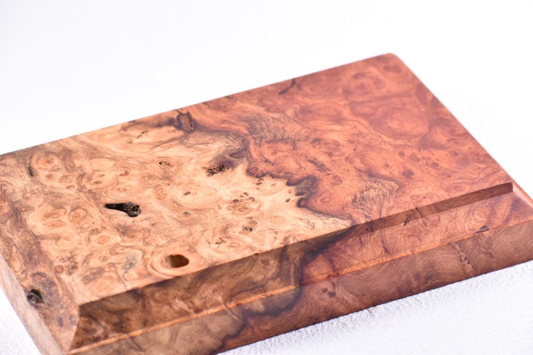 No.398花梨紅白のトレー