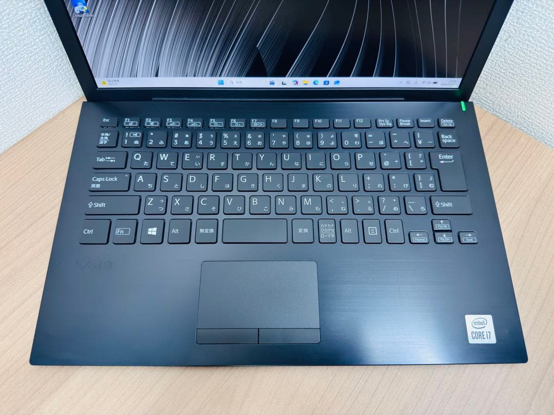 【美品】【バッテリー良好】 VAIO PRO PG i7第10世代 8GB