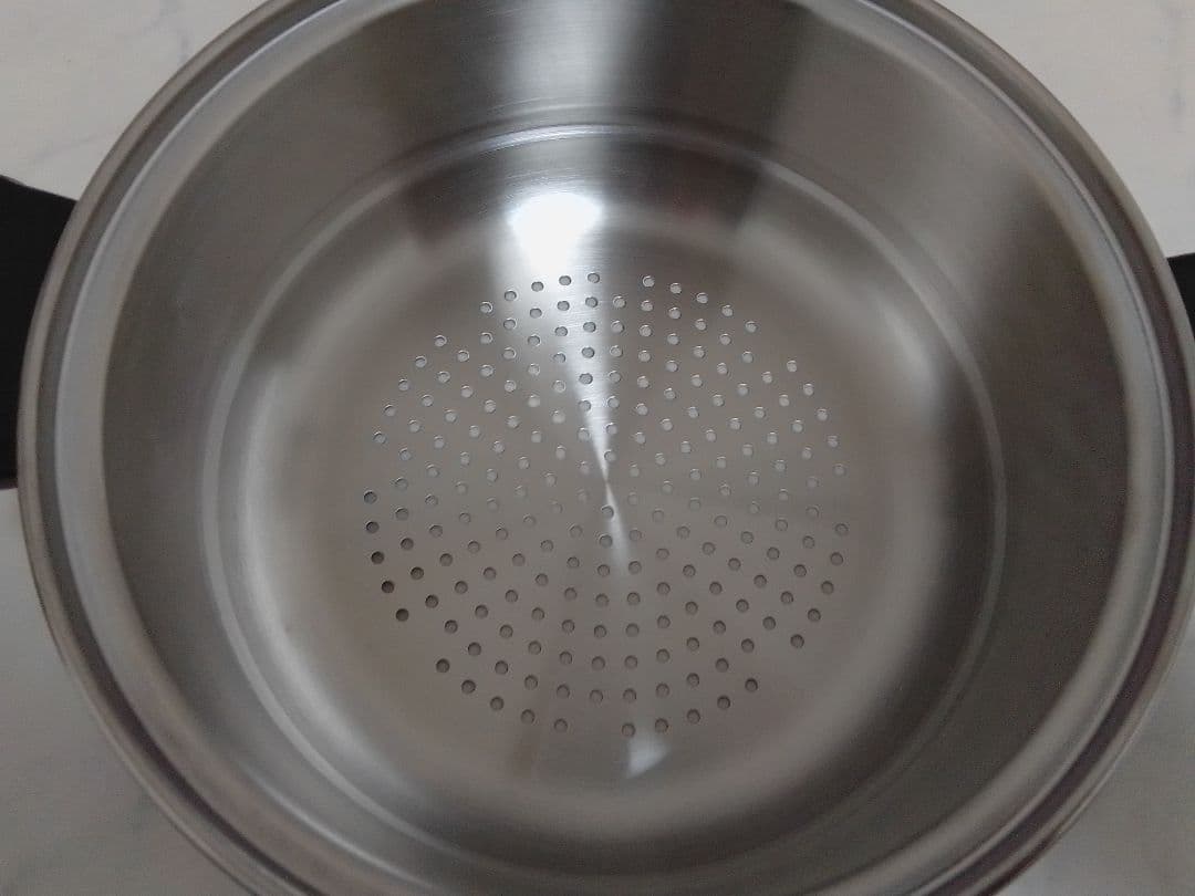 ☆未使用☆ Amway アムウェイ 4L シチューパン 両手鍋 蒸し器