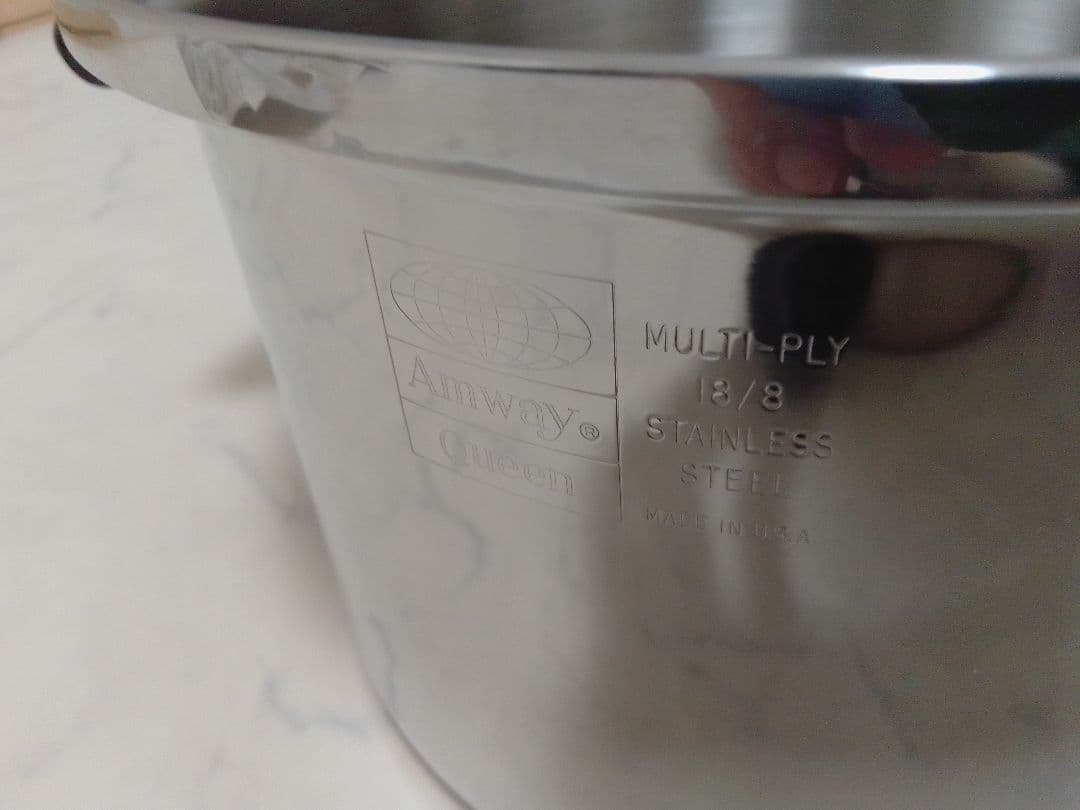 ☆未使用☆ Amway アムウェイ 4L シチューパン 両手鍋 蒸し器