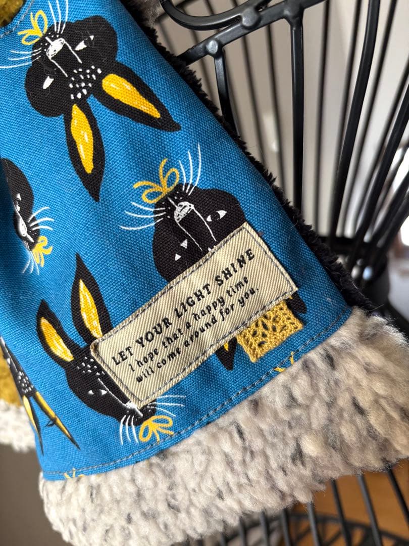 北欧うさぎ可愛い♡差し込みネックウォーマー