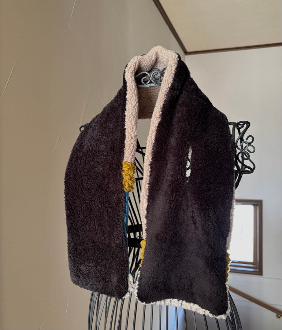 北欧うさぎ可愛い♡差し込みネックウォーマー