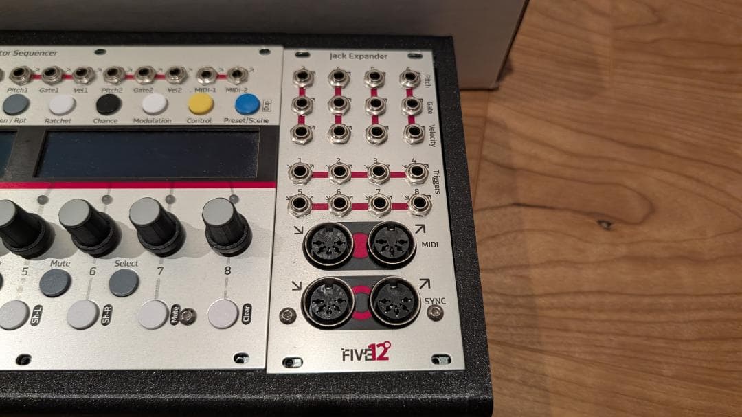 鍵盤楽器 Five12 /Vector Sequencer+Expander+Case