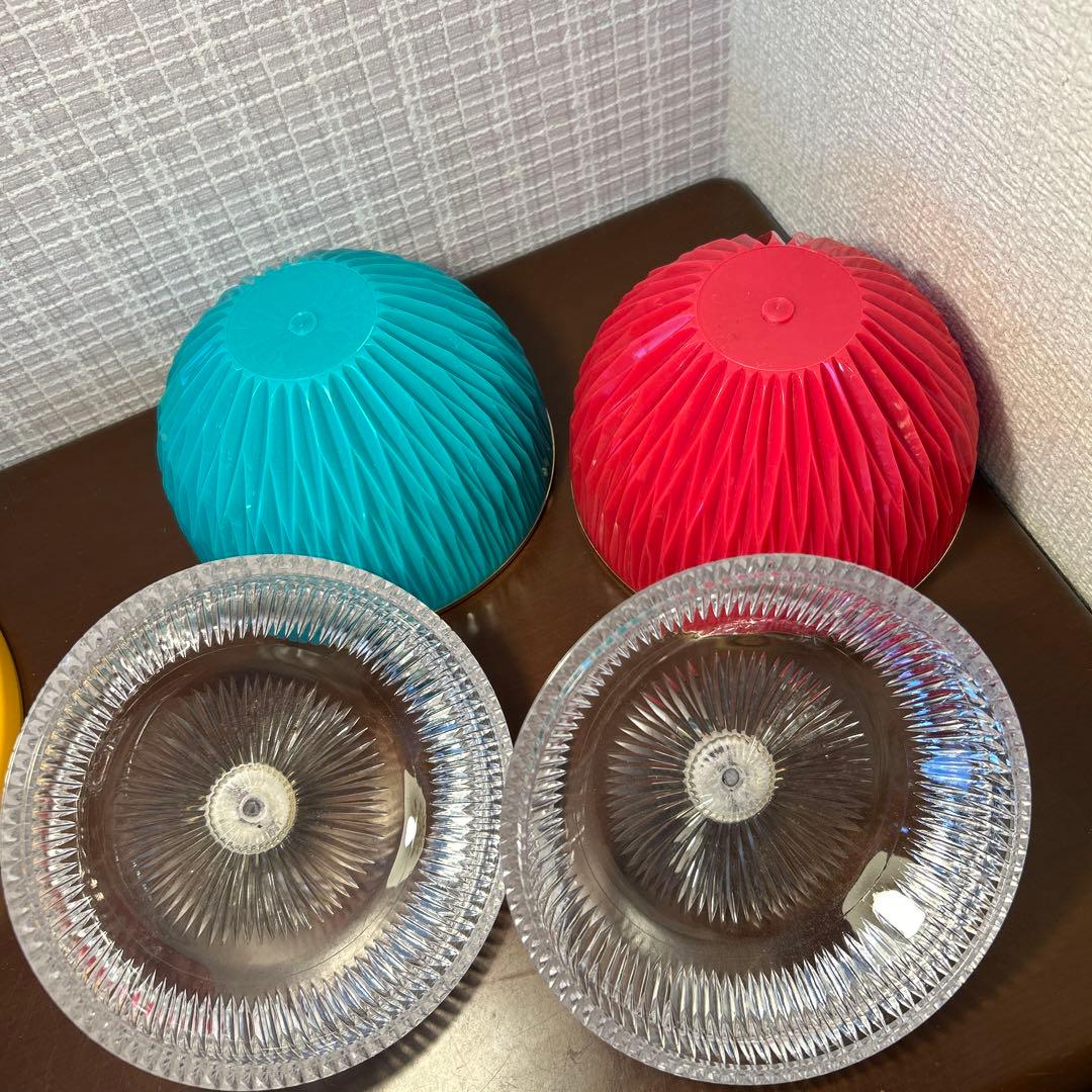 昭和レトロ　デッドストック　スペースエイジ　メロンポット　未使用品